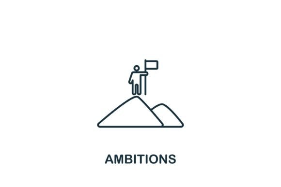 Ambitions Icon: Graphics & Icons for Branding