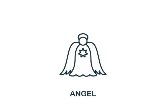 Angel Icon: A Heavenly Addition to Your Brand Graphics
