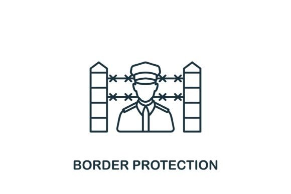 Border Protection Icon: Graphics & Icons Review