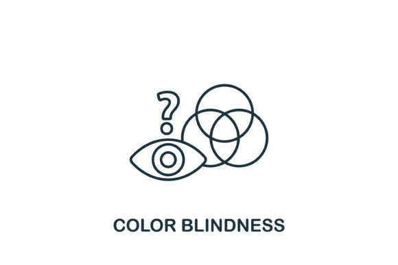 Color Blindness Icon: Graphics & Icons Review