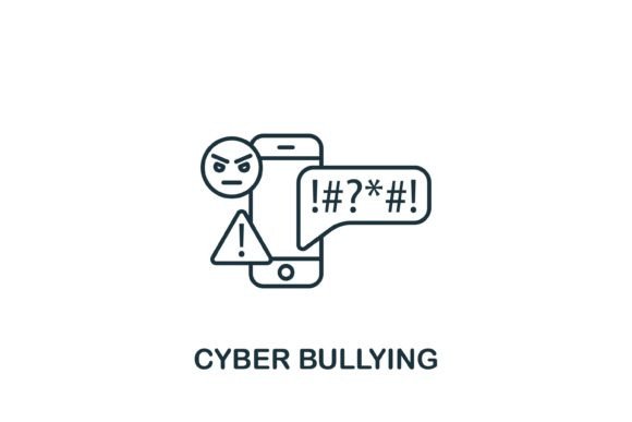 Cyber Bullying Icon: Graphics & Icons for Crafters