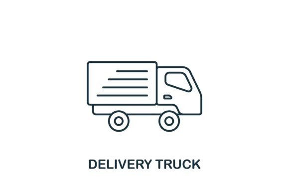 Delivery Truck Icon: Graphics & Icons Review