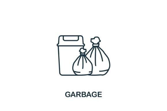 Garbage Icon: Graphics & Icons for Branding