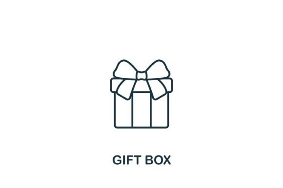 Gift Box Icon Graphics and Icons for Branding