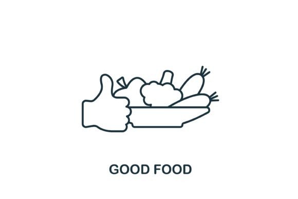 Good Food Icon: Graphics & Icons for Local Brands