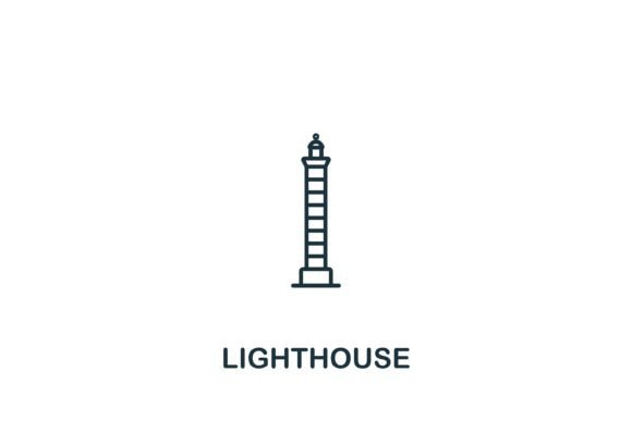 Lighthouse Icon: A Simple, Versatile Design