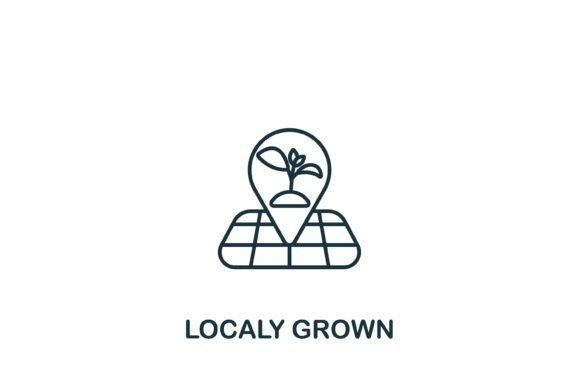 Localy Grown Icon: Graphics & Icons for Crafters