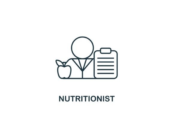Nutritionist Icon: Graphics & Icons for Health Brands