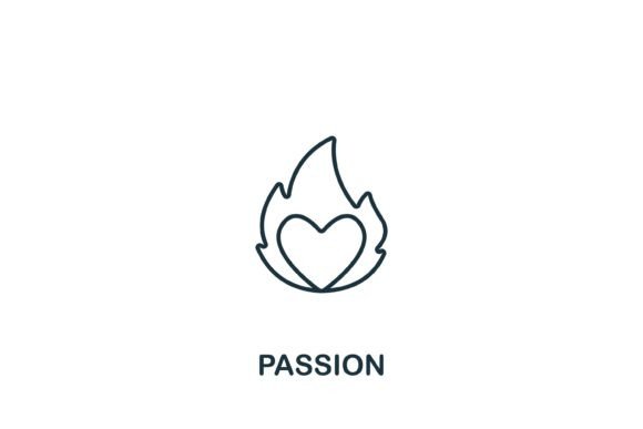 Passion Icon: A Versatile Graphics and Icons Asset
