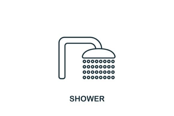 Shower Icon: Essential Graphics & Icons for Branding