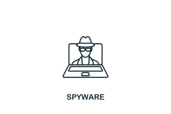 Spyware Icon Graphics: SVG Icons for Tech Crafts