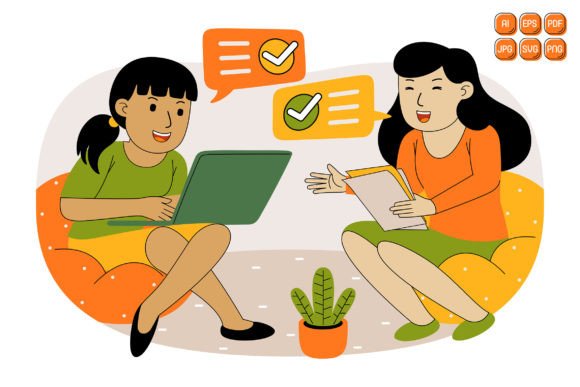 Teamwork Vector Illustration 16: Perfect for Crafters