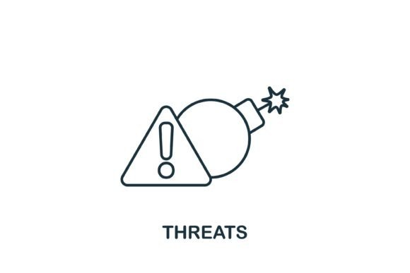 Threats Icon: Graphics & Icons for Brand Safety