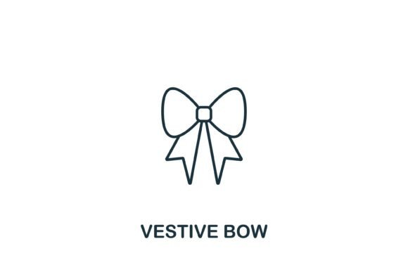 Vestive Bow Icon: A Charming Addition to Your Embroidery